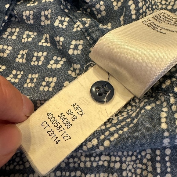 The North Face Women's Sleeveless Pattern Pullover / Organic Cotton / Large - Picture 11 of 12